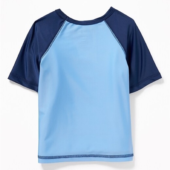 NWT Nick Jr Old Navy Paw Patrol Swim Rashguard Top Shirt Toddler Blue 18-24m UPF - Picture 2 of 4